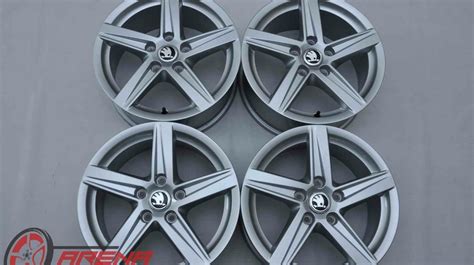 Jante Noi 16 Inch Originale Skoda Octavia 2 3 4 Superb 2 3 Karoq Yeti