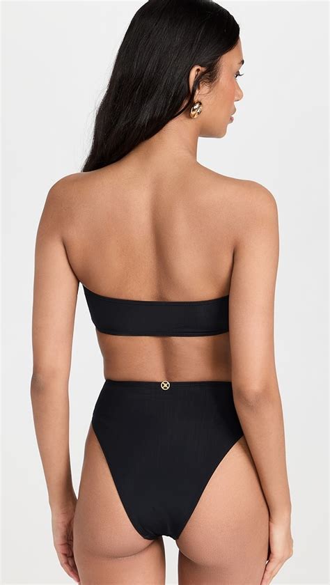 Vix Paula Hermanny Solid Leeza Bandeau Top Shopbop