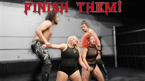 FINISH THEM Intergender Tag Team Intergender Wrestling 23 YouTube