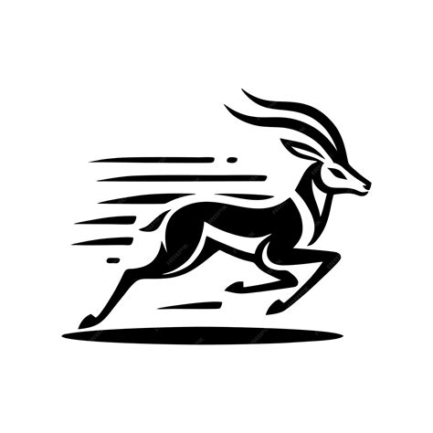 Premium Vector | Springbok logo vector springbok vector illustration ...