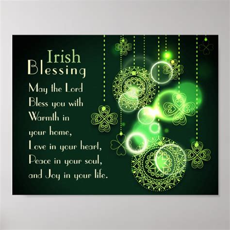 Irish Blessing Art & Wall Décor | Zazzle