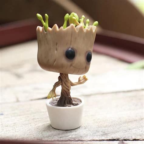 Loveable Baby Groot Plant Pot Creative Baby Flowerpot Or Pen Holder In