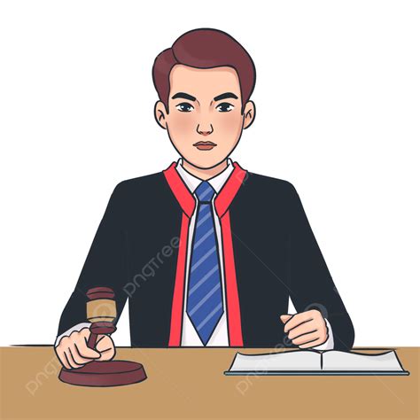 Court Judge Court Judge To Hold Court Png Transparent Clipart Image