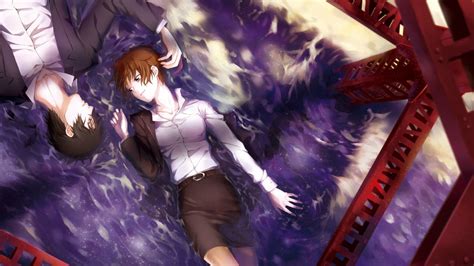 Akane Tsunemori Shinya Kogami Hd Psycho Pass Wallpapers Hd Wallpapers Id 52858