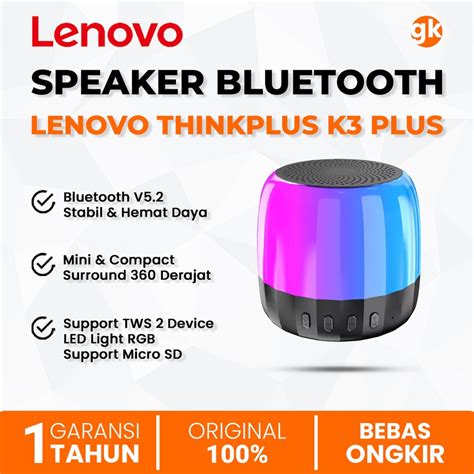 Jual THINKPLUS K3 Plus Speaker Bluetooth Portable Mini Compact HiFi