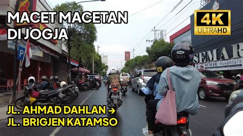 Motovlog Kota Jogja Macet Sehabis Hujan Dari Jl Ahmad Dahlan Sampai Jl