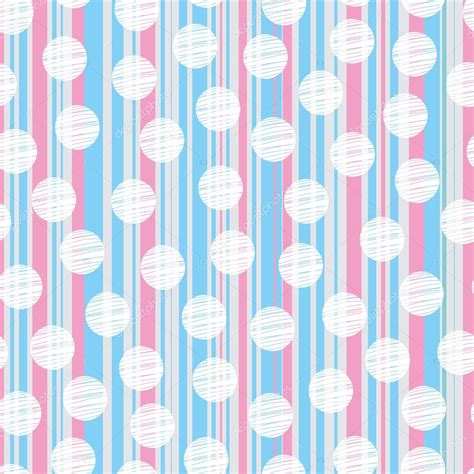 Colored Background With Stripes And Polka Dot Stock Vector By