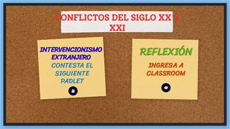 Conflictos Del Siglo Xx Y Xxi