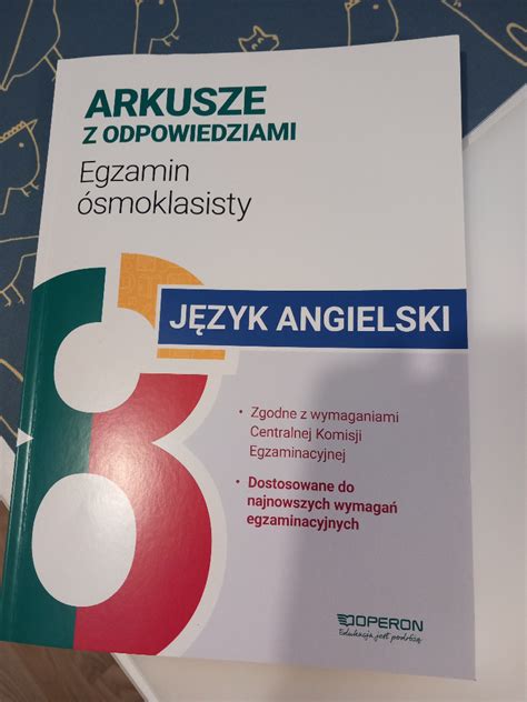 arkusze E8 język angielski Rzeszów Kup teraz na Allegro Lokalnie