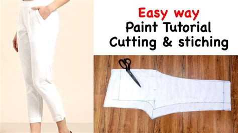 Very Easy Pants Trouser Cutting Stitching Beginners Special Pant