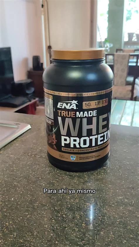 Suplemento En Polvo Ena Sport True Made Prote Nas Sabor Double Rich