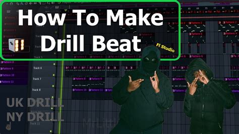 How To Make Drill Beats In Fl Studio Uk Drill Tutorial Youtube