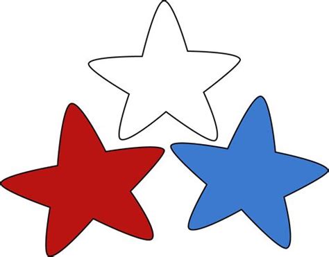 Patriotic Stars Clip Art - Patriotic Stars Image