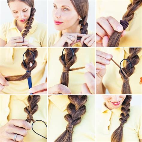 premium photo step  step tutorial  perfect braid