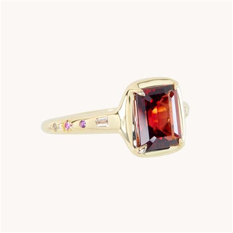 Gifts Of Jupiter Garnet Ring Catbird