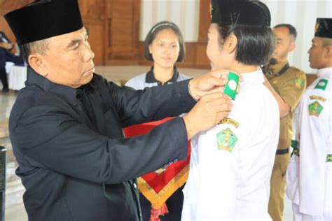 Paskibraka Jembrana Dikukuhkan Bupati Tamba Minta Fokus Berikan