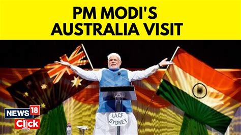 PM Modi In Australia PM Modi S Sydney Visit PM Modi News PM Modi