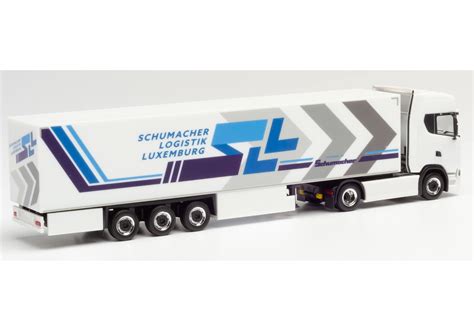 Herpa Scania Cs Hd K Hlkoffer Sattelzug Sll Schumacher Logistik