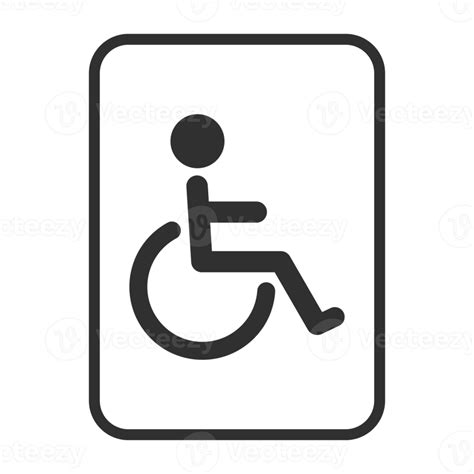 sign disabled icon  png