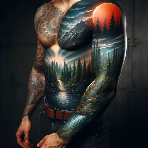 30 Striking Sleeve Tattoo Ideas for Men: Meanings & Inspirations 🌿🐉🌌