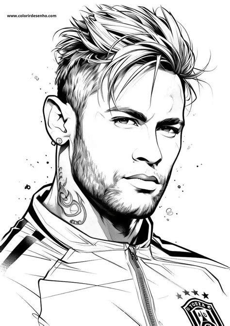 Neymar Coloring Pages 53 Coloring Sheets To Print