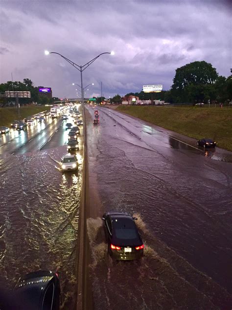 Hurricane Hazel, shutting down I-75 & 9mi. both directions. 💦 : r/Detroit