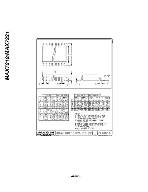 Max Erg Datasheet Pages Maxim Serially Interfaced Digit