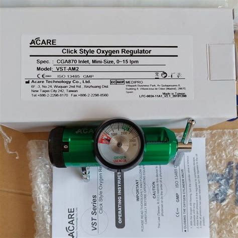 Acare Medical Oxygen Regulator 0 15 Lpm Shopee Malaysia