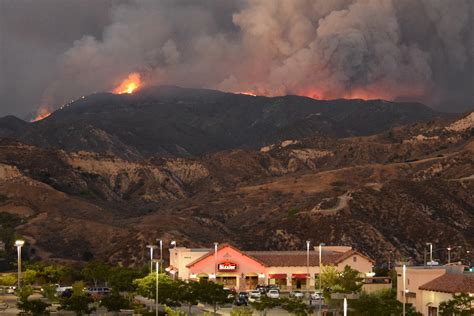 scvnewscom sand fire grows   acres   evacuations