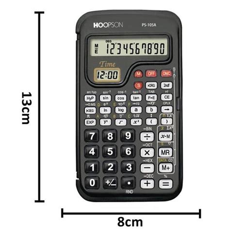 Calculadora 10 Científica Dígitos Ps 105a Hoopson Leroy Merlin