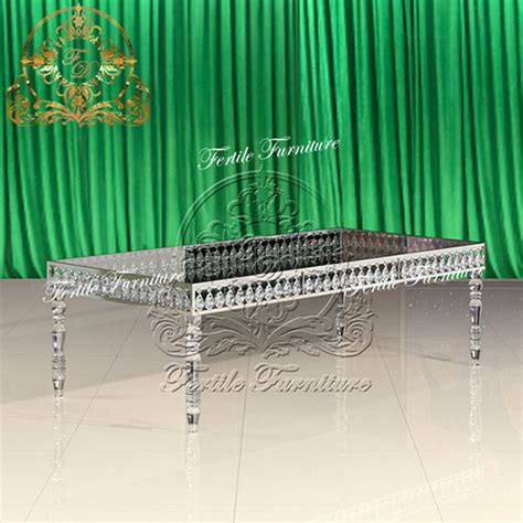 Clear Acrylic Dining Table Fertile Furniture