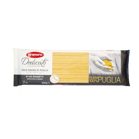 Granoro Dedicato Spaghetti Makarna 500 G Macroonline