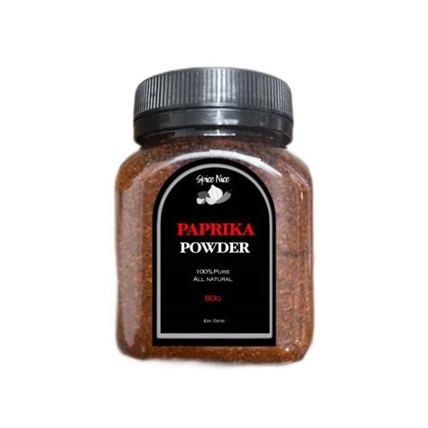 Paprika Powder Bottle 80grams Lazada Ph