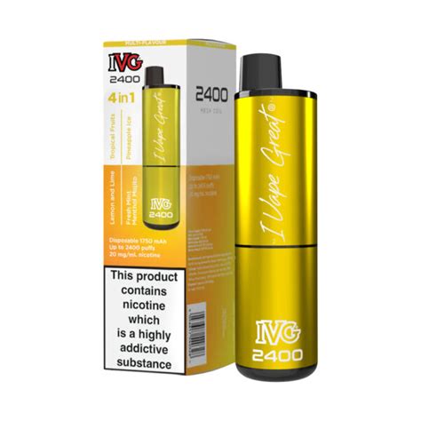 Ivg In Multi Flavour Yellow Edition Bring