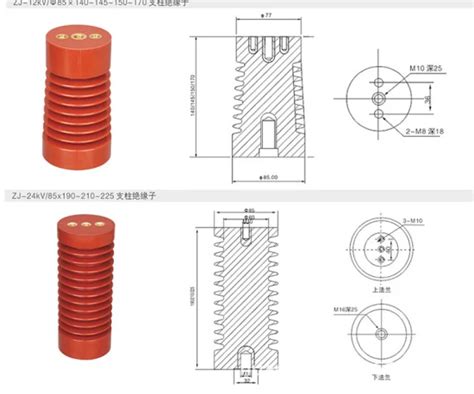 High Voltage Switchgear Busbar Bushing Kv Epoxy Resin Support