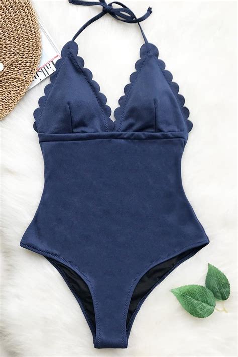 Cupshe Intimate Voices Solid One Piece Swimsuit Swimsuits Stylish