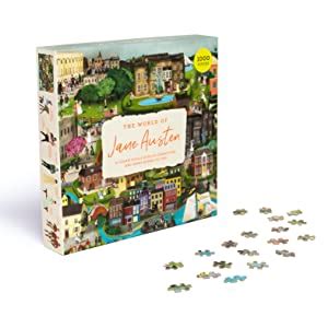 The World Of Jane Austen A Piece Jigsaw Puzzle With Characters