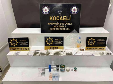 Son Dakika Haber Kocaeli De Farkl Uyu Turucu Operasyonunda Ki I