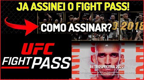 Como Assinar O Fight Pass Veja Como Esta A Nova Casa Do Ufc No Brasil