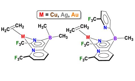 Boron Chem Research On Twitter Copper I Silver I And Gold I