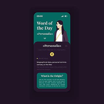 Vector Template For Smartphone Interface Of A Trivia Quiz Game App