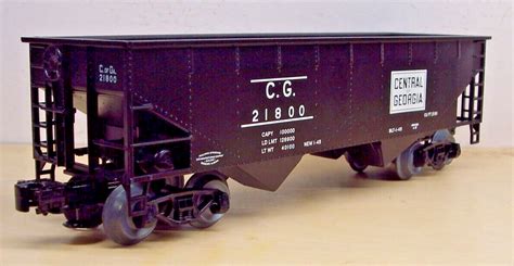 Crown Bcg O Scale Bay Hopper Cg Central Of Georgia Rail Weaver