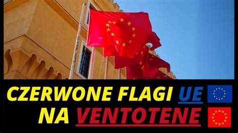 ALTIERO SPINELLI I NOWA EUROPA II Czerwone Flagi UE Na Ventotene