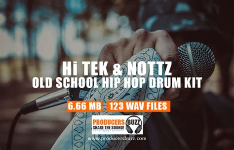 Hi Tek And Nottz Free Old School Hip Hop Drum Kit