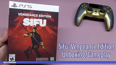 SiFu Vengeance Edition Unboxing Gameplay YouTube