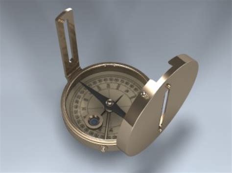 Compass 3d Model By Mesh Factory