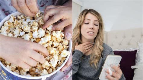 Home Remedy For Popcorn Stuck In The Throat ⋆ Helth