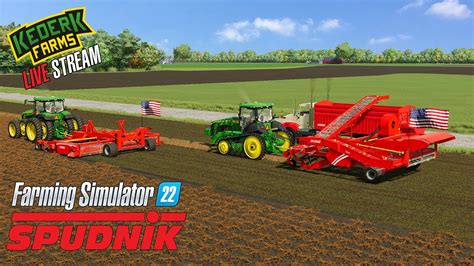 Spudnik Potato Pack On Frankenmuth Farming Map Farming Simulator 22