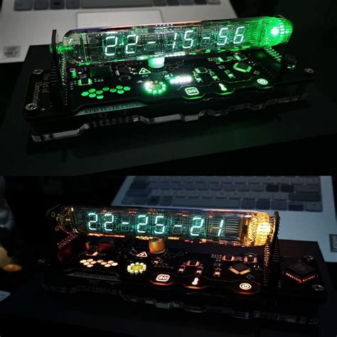 Itigoitie Iv Fluorescent Tube Clock Imitation Nixie Tube Clock