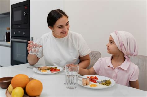 Bambino Malato Di Cancro Foto Gratis